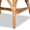 Baxton Studio Sonia Modern and Contemporary Natural Finished Rattan Chair 185-11878-Zoro - alternate 2